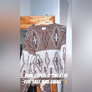 Pink Republic sweater for sale ✨